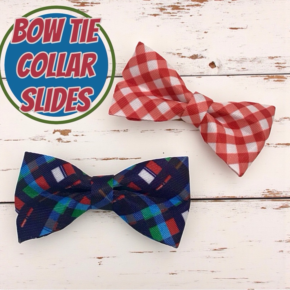 SALE | Set of 2 Pet Slide-On Bow Ties